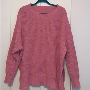 Bubblegum pink sweater